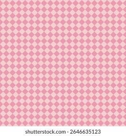 A repeating pattern of pink and white diamond shapes, creating a visually appealing background design.