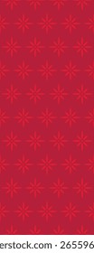 A repeating pattern of star-like shapes on a red background, designed for decorative purposes.
