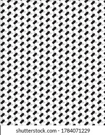 Repeating pattern of vector art flies, meant to be large like horse flies, against a white backdrops. The insects descend horizontally, to the left, in a buggy swarm.