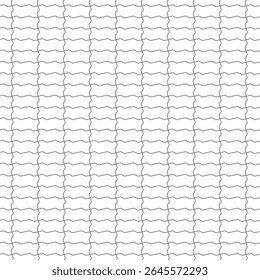 A repeating pattern of wavy lines on a white background.