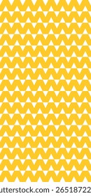 A repeating pattern of zigzag lines in a vibrant yellow color, c