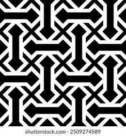 Repeating patterns of Geometric Graphic design. Artistic shapes Seamless pattern of Printable vector.