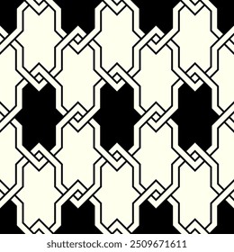 Repeating patterns of Geometric Graphic design. Artistic shapes Seamless pattern of Printable vector.