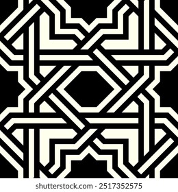 Repeating patterns of Geometric Graphic design. Seamless pattern of Printable vector.