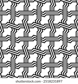 Repeating patterns of Geometric Graphic design. Seamless pattern of Printable vector.