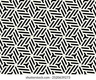 Repeating patterns of Geometric Graphic design. Seamless pattern of Printable vector. Interlocking knot cover backdrop layout background designs.