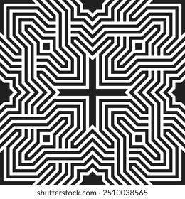 Repeating patterns of Graphic design. Geometric Seamless pattern of Printable vector.