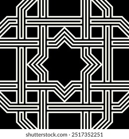 Repeating patterns of Graphic design. Geometric Seamless pattern of Printable vector.