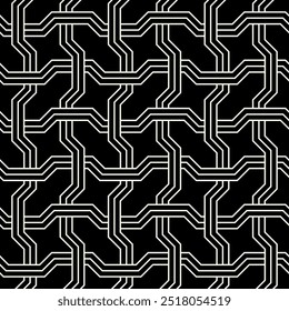Repeating patterns of Graphic design. Geometric Seamless pattern of Printable vector.