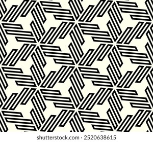 Repeating patterns of Graphic designs. Geometric Seamless pattern of Printable vector. Interlocking knot banner layout of cover background design.