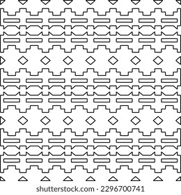 
Repeating patterns of lines.  Black and white pattern for web page, textures, card, poster, fabric, textile.