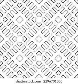 
Patrones de repetición de líneas.  Patrón blanco y negro para página web, texturas, tarjeta, afiche, tela, textil.