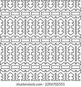 
Patrones de repetición de líneas.  Patrón blanco y negro para página web, texturas, tarjeta, afiche, tela, textil.