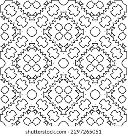 
Repeating patterns of lines.  Black and white pattern for web page, textures, card, poster, fabric, textile.