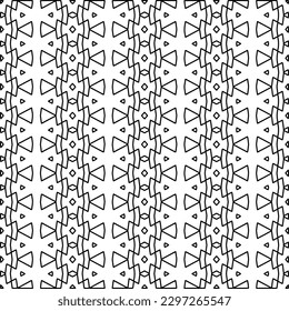 
Repeating patterns of lines.  Black and white pattern for web page, textures, card, poster, fabric, textile.