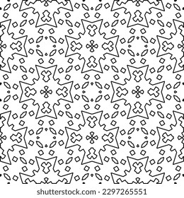 
Repeating patterns of lines.  Black and white pattern for web page, textures, card, poster, fabric, textile.