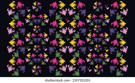 Repeating Patterns,Abstract Geometric Pattern generative computational art illustration