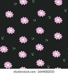 Repitiendo motivos florales color