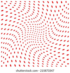 repeating polka dot background - vector 
