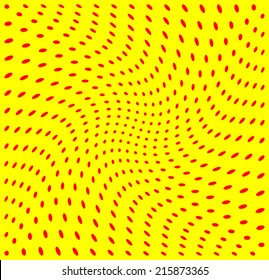 repeating polka dot background - vector 