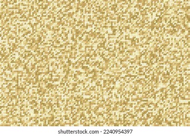 Repeating Random Color and Similar Size Lozenges Background Making Patchwork or Brush Strokes Visual Effect - Gold and Yellow Colors on Darker Backdrop - Vector Wallpaper Graphic Design