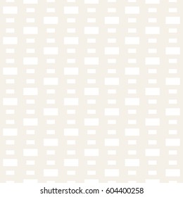 Repeating Rectangle Shape Halftone. Modern Geometric Lattice Texture. Vector Seamless Monochrome Pattern