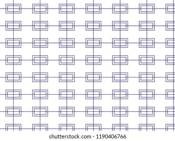 Repeating rectangle shape vector pattern