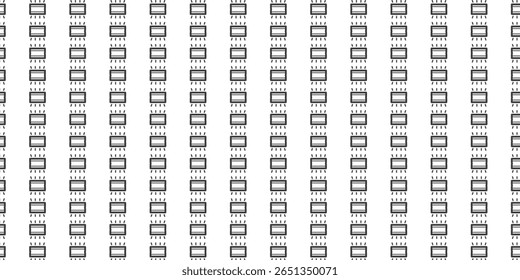 Repeating seamless laptop icon pattern with radiating lines. Great for tech-themed backgrounds or education visuals with a minimalist and modern layout.