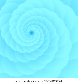 Repeating shapes, blue star flower background