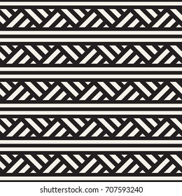 Repeating Slanted Stripes Modern Texture. Simple Regular Background. Monochrome Geometric Seamless Pattern.