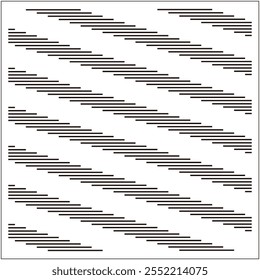 repeating slash pattern. black line