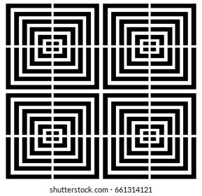 Repeating square background black and white - Illustration
Black Color, Illusion, White Color, Backgrounds, Design