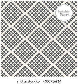 Repeating Square Geometric Pattern Stock Vector (Royalty Free ...