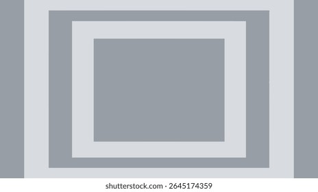 Quadrados repetitivos criam design de escala de cinza geométrica de túnel recuado