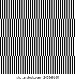repeating staggered stripped background - white and black - vector format