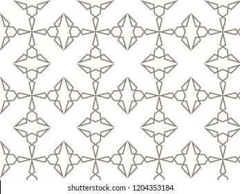 Repeating star shape vector pattern