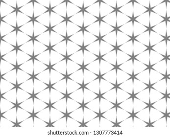 Repeating star shape vector pattern