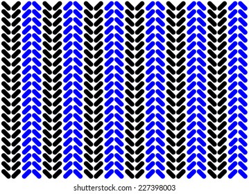 repeating stitch style pattern background - vector format