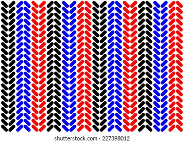 repeating stitch style pattern background - vector format