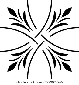 Repeating tile and fabric pattern design. Broken plaster grunge damask effect. Distressed overlay texture design. Vector illustration. Eps10.