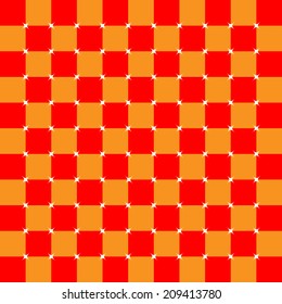 repeating tiles with sparkle effect at intersection