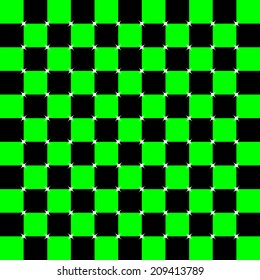 repeating tiles with sparkle effect at intersection