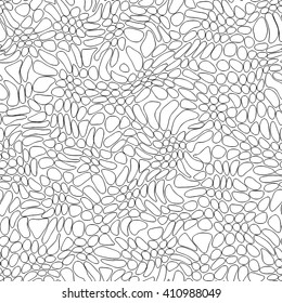 Repeating vector bubble background  