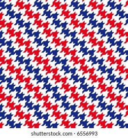 Repeating vector houndstooth pattern modern