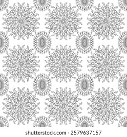 repeating vector pattern designs, black and white backgrounds, batik patterns, tribal, carved and geometric, oriental ethnic patterns, traditional designs and illustrations. 54