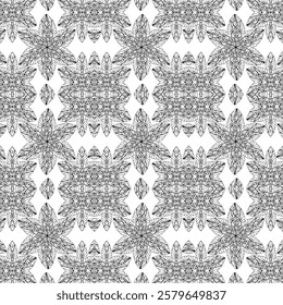 repeating vector pattern designs, black and white backgrounds, batik patterns, tribal, carved and geometric, oriental ethnic patterns, traditional designs and illustrations. 103