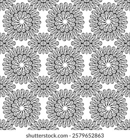 repeating vector pattern designs, black and white backgrounds, batik patterns, tribal, carved and geometric, oriental ethnic patterns, traditional designs and illustrations. 129