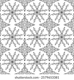 repeating vector pattern designs, black and white backgrounds, batik patterns, tribal, carved and geometric, oriental ethnic patterns, traditional designs and illustrations. 135