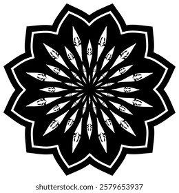 repeating vector pattern designs, black and white backgrounds, batik patterns, tribal, carved and geometric, oriental ethnic patterns, traditional designs and illustrations. 141