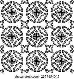 repeating vector pattern designs, black and white backgrounds, batik patterns, tribal, carved and geometric, oriental ethnic patterns, traditional designs and illustrations. 142